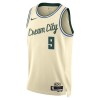 Dres Milwaukee Bucks Bobby Portis JR Nike 2025-26 City Edition Bijela Swingman